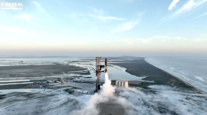 SpaceX星舰第六次试射与特朗普见证，太空新时代里程碑事件